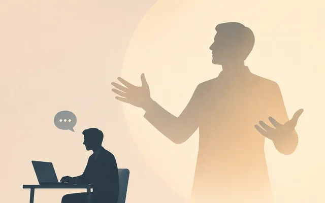 메라비언의 법칙 — 말의 내용보다 태도가 더 크게 전달된다