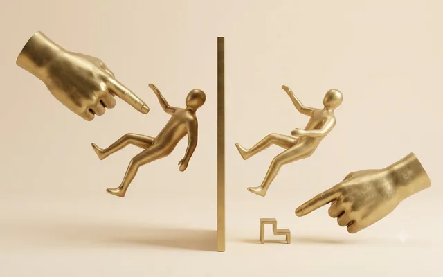 근본적 귀인 오류 — 남의 실수는 성격 탓, 내 실수는 상황 탓
